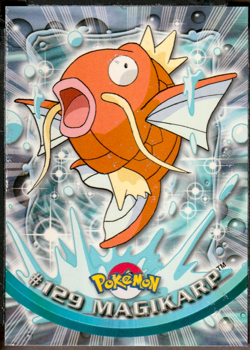 2000 Topps Pokemon TV Animation Edition Series 3 Non Holo Foil #129 Magikarp - Image 1