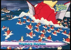 topps Pokemon The Movie 2000 Non Holo Foil #20 Magikarp Mayhem - Image 1