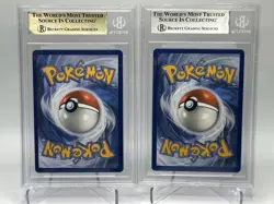 POP 1 Pokemon Mega Evolution Cards Bulbasaur Stamped 133 Ivysaur 134 BGS 9 9.5 - Image 2