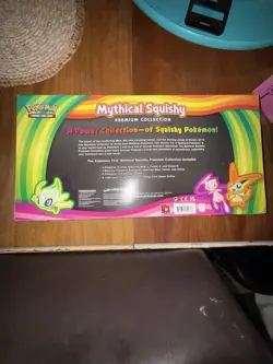 Nintendo Pokemon TCG Mythical Squishy Premium Collection 820650809736 - Image 4