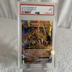 2016 Pokemon XYM Charizard EX evolution PSA. First Edition, Jungle Set Pikac - Image 1