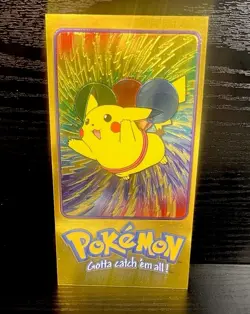 Pokemon Topps Chrome Jumbo Oversized Complete Set 5/5 Cards Tin Toppers Series 2 - Image 2