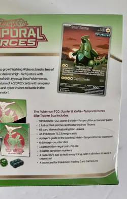 Pokemon TCG Scarlet & Violet Temporal Forces - Elite Trainer Box ETB - SEALED - Image 5