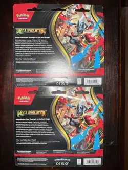 Lot Of 2 Pokemon TCG ME01 Mega Evolution 3 Pack Blisters Sealed Bundle - Image 4