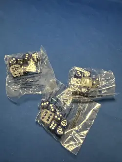 Pokemon Primal Clash Kyogre Dice Sealed Set of 7 Blue / White Elite Trainer 3x - Image 1