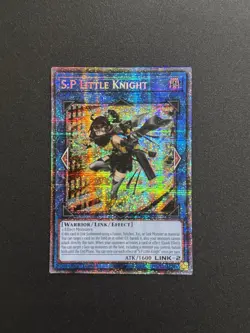 2025 YUGIOH MP25 1ST ED STARLIGHT RARE SP LITTLE KNIGHT NM - Image 1