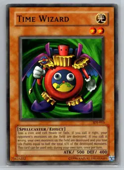 Starter Deck: Joey #SDJ-015 Time Wizard - VG - Image 1