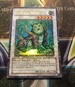 *** NATURIA BEAST *** DUEL TERMINAL ULTRA RARE DT02-EN032 (NM) YUGIOH! - Image 1