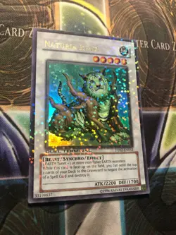 *** NATURIA BEAST *** DUEL TERMINAL ULTRA RARE DT02-EN032 (NM) YUGIOH! - Image 2