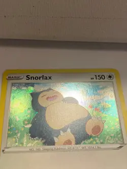 **NM** Snorlax Cosmos Holo Promo SWSH: Sword & Shield Promo Cards SWSH032 - Image 2