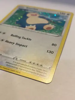 **NM** Snorlax Cosmos Holo Promo SWSH: Sword & Shield Promo Cards SWSH032 - Image 3