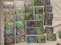 pokemon cards sr Golurk V Gyarados V Beedrill V lots 30 s.Chinese J31 - Image 1