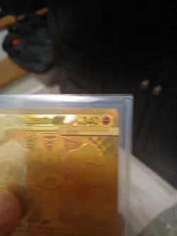 Pokemon M Mega Lucario EX Gold Ultra Secret Rare Holo Card - Image 3