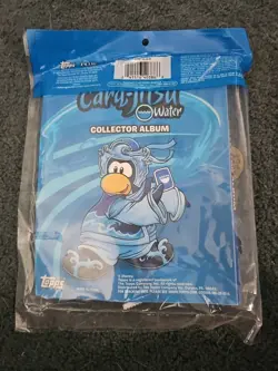 Club Penguin Card-Jitsu Trading Card Collector Album With 27 Cards- See Pics - Image 2