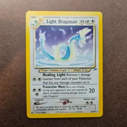 Light Dragonair 22/105 Pokemon Neo Destiny Rare Card - NM - Image 1