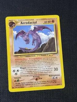 German Aerodactyl 15/64 Non Holo Rare Neo Revelation Pokemon Card - Image 1
