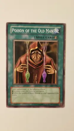 Poison of the Old Man MFC-033 Common YuGiOh Card (+Bonus Card!) - Image 5