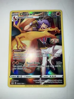 Pokemon TCG Charizard Trainer Gallery Holo Card TG03/TG30 Swsh11: Lost Origin - Image 1