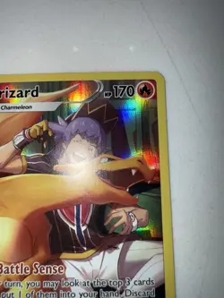 Pokemon TCG Charizard Trainer Gallery Holo Card TG03/TG30 Swsh11: Lost Origin - Image 3