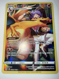 Pokemon TCG Charizard Trainer Gallery Holo Card TG03/TG30 Swsh11: Lost Origin - Image 4