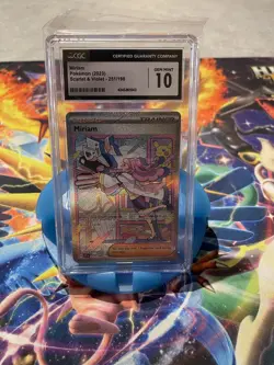 CGC 10 Miriam 251/198 SIR Scarlet & Violet SVI Pokemon Card - Image 1