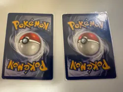 1999 Pokemon HOLO cards Chancey 3/102 and Clefairy 05/102 - Image 2