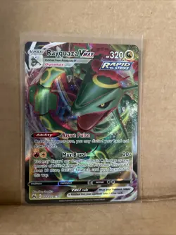 Rayquaza VMAX 102/159 Crown Zenith Ultra Rare Holo Pokemon Card - Image 1