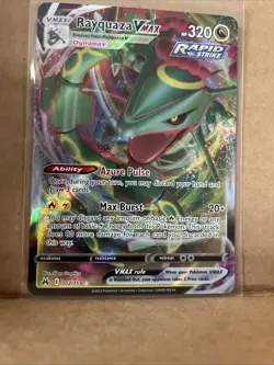 Rayquaza VMAX 102/159 Crown Zenith Ultra Rare Holo Pokemon Card - Image 3