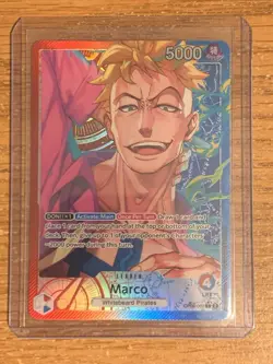 Marco Leader Alt Art OP08-002 Two Legends One Piece Card Game - Image 3