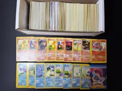 Huge Collection Bulk Lot of 600+ Pokemon Cards Mixed WOTC-XY Vintage HP-DAMAGED - Image 1
