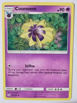 Cosmoem 101/236 LP - Cosmic Eclipse Pokemon Card - Aya Kusube Art - Image 1