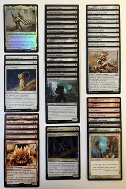 MTG Magic The Gathering Celes, Rune Knight Budget 100 Card Commander Deck - Image 3