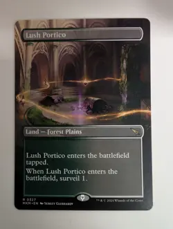 MTG - Lush Portico - R - MKM - Borderless - 327 - Image 1