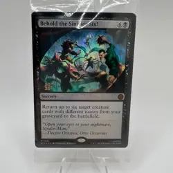 Behold the Sinister Six mtg pre-release stamped SEALED - Image 1