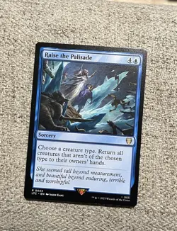 Raise The Palisade Lord Of The Rings Commander Mtg 23 NM Universes Beyond - Image 1
