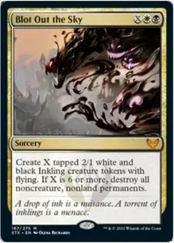 1 x Blot Out the Sky - Strixhaven - LP - Magic The Gathering - MTG - JPL - Image 1