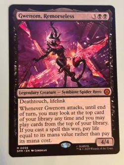 Gwenom, Remorseless Marvel's Spider-Man Regular - Mythic - Pack Fresh - Image 1