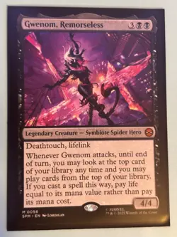 Gwenom, Remorseless Marvel's Spider-Man Regular - Mythic - Pack Fresh - Image 4