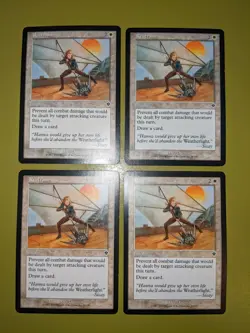 Restrain x4 Invasion 4x Playset Magic the Gathering MTG - Image 1