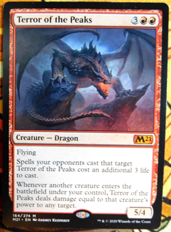Terror of the Peaks - Slightly Damaged - M21 - Playable with sleeve - Regular - Image 1
