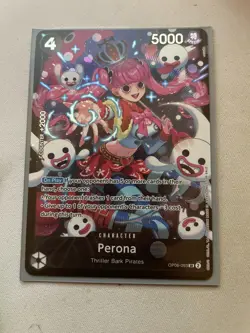 One Piece Perona OP06-093 Store Treasure Cup 2024 Promo Prize Card English NM - Image 1