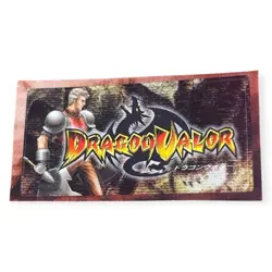Sony PlayStation 1 Ps1 Dragon Valor Rare Namco Official Memory Card Sticker - Image 1