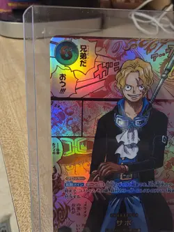 One Piece Card Sabo OP13-120 Red Parallel Comic Japanese OP13 Manga 🔥🔥 - Image 3