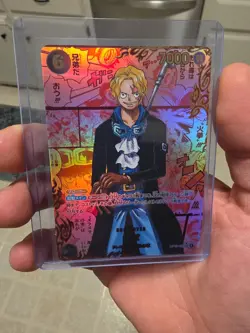 One Piece Card Sabo OP13-120 Red Parallel Comic Japanese OP13 Manga 🔥🔥 - Image 4
