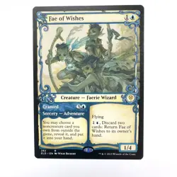 Fae of Wishes 282 - MTG - Thrones of Eldraine - NM Showcase - Image 1