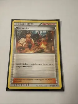 Blacksmith 88/106 Flashfire Base card - Uncommon - Pokemon TCG - English - Image 1