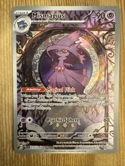 Mismagius 212/193 - Paldea Evolved Illustration Rare Pokemon Card TCG NM - Image 1