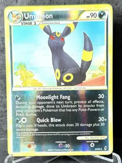 Pokemon TCG Umbreon Call of Legends Holo Rare Card 22/95 2011 Reverse Holo - Image 1