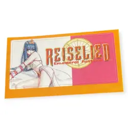 Sony PlayStation 1 Ps1 Reiselied Ephermeral Phantasia Memory Card Label Sticker - Image 1