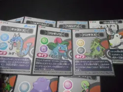 Pokemon Card Coris Promo Non Holo Sticker x4 Gyarados Tyranitar Ditto etc #3947 - Image 11